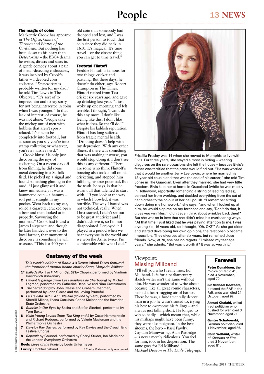 The Week Preview Pages