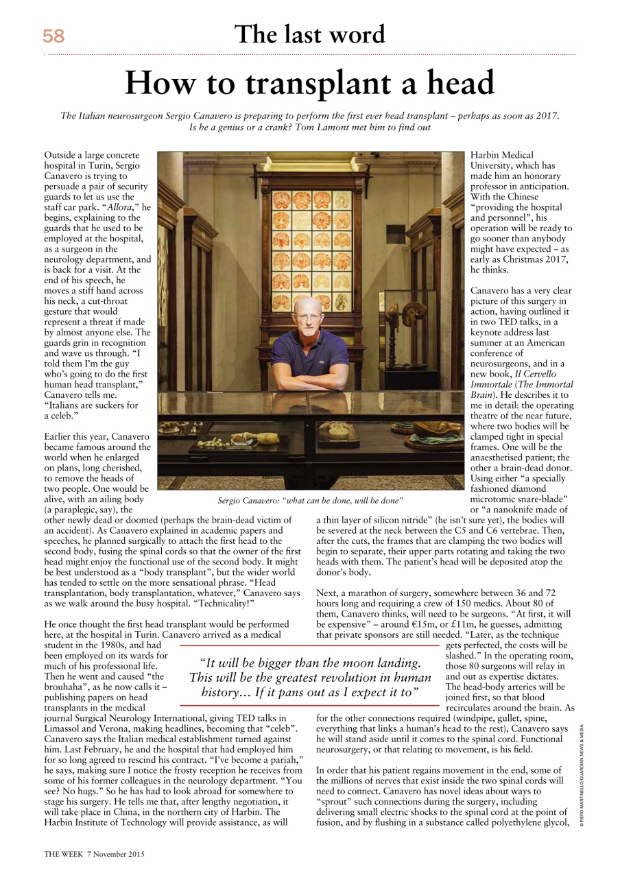 The Week Preview Pages