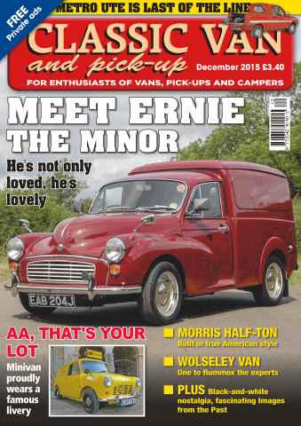 Classic Van & Pick-up issue Vol. 16 No. 2 Meet Ernie the Minor