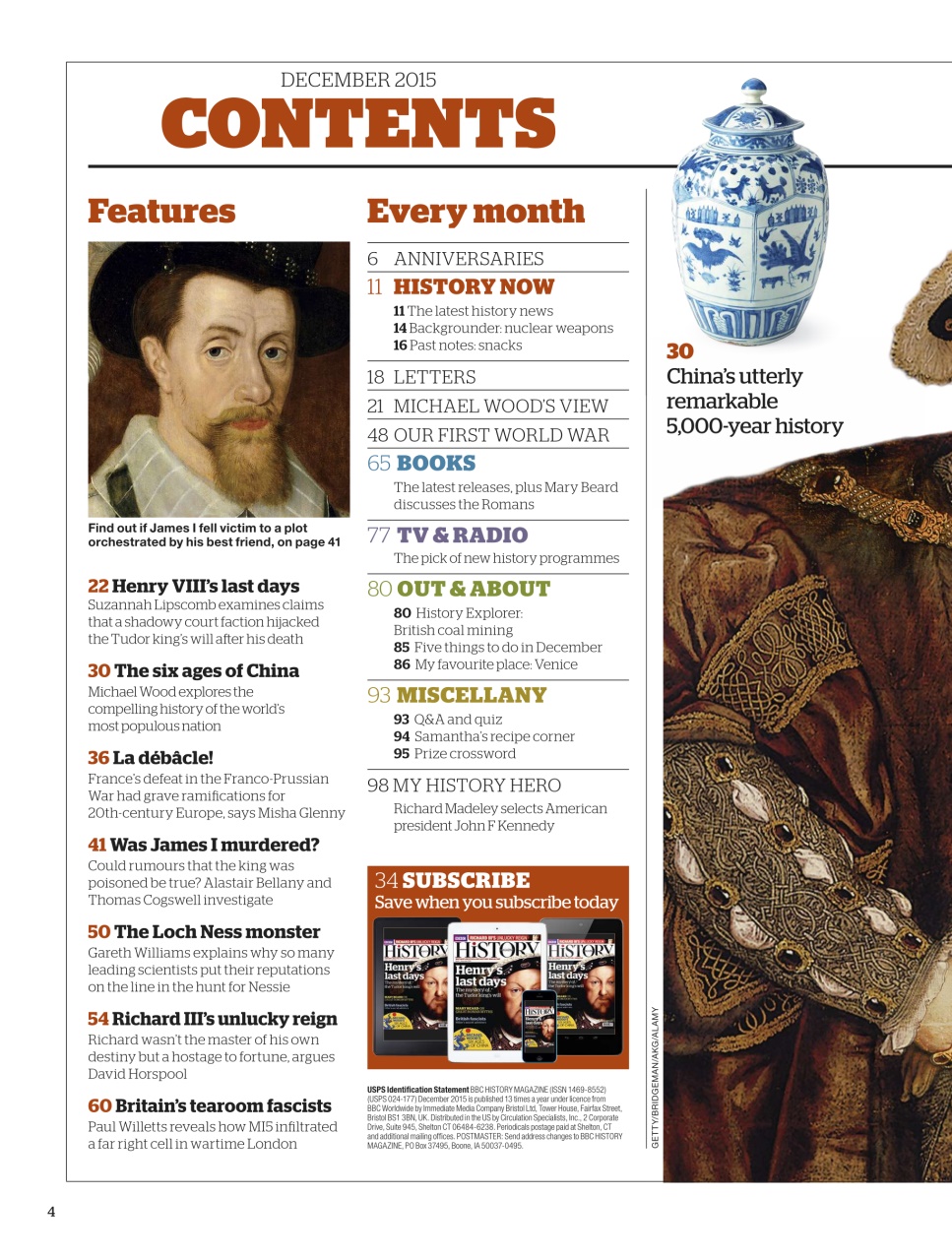 History Extra Magazine Preview Pages