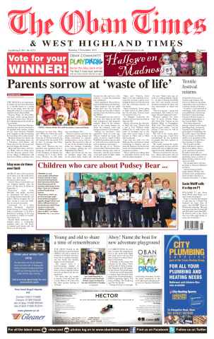 The Oban Times & Lochaber Times issue 5 November 2015