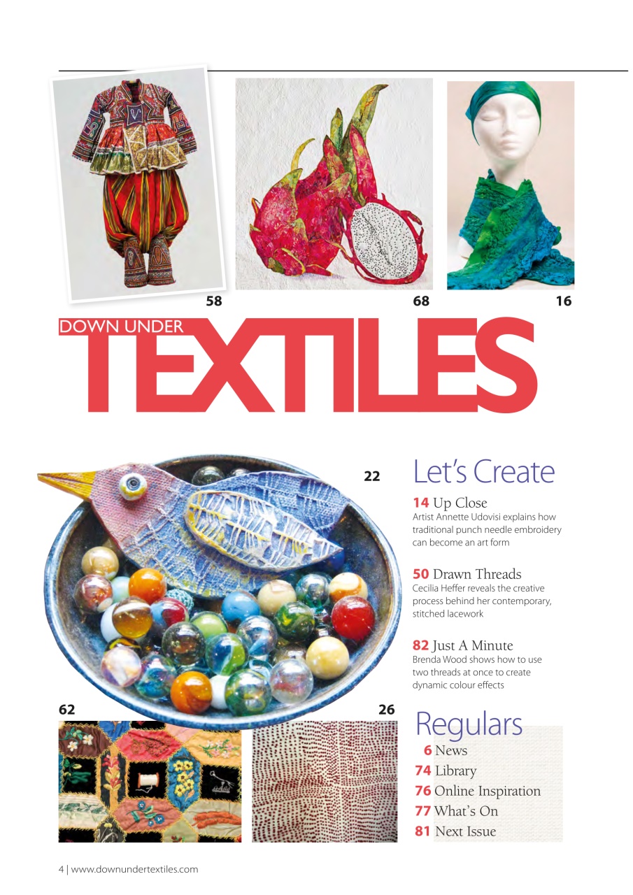 Down Under Textiles Preview Pages