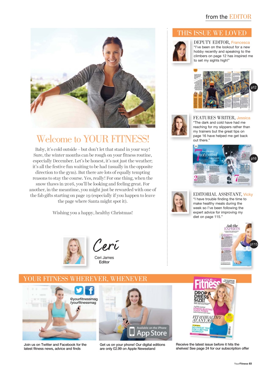 Health & Wellbeing Preview Pages