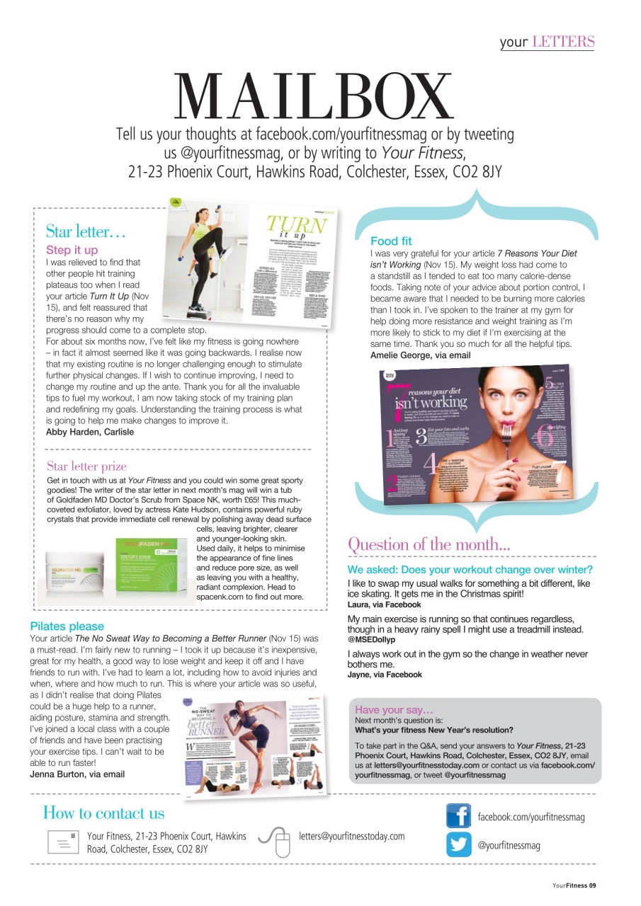 Health & Wellbeing Preview Pages