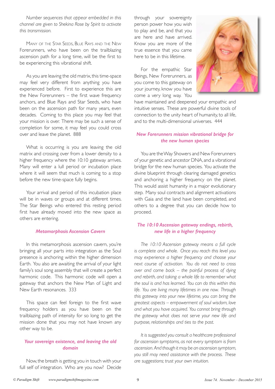 Paradigm Shift Preview Pages