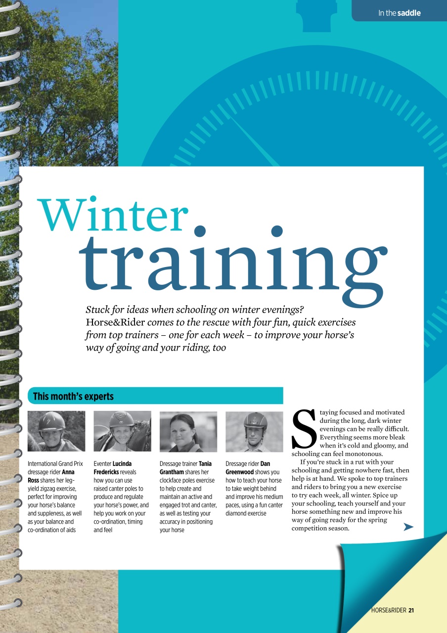 Horse&Rider Magazine - UK equestrian magazine for Horse and Rider Preview Pages