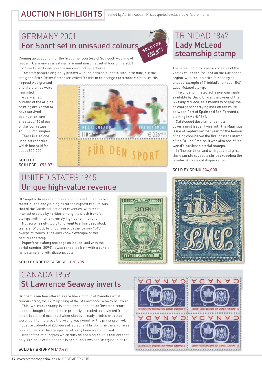 Stamp Magazine Preview Pages