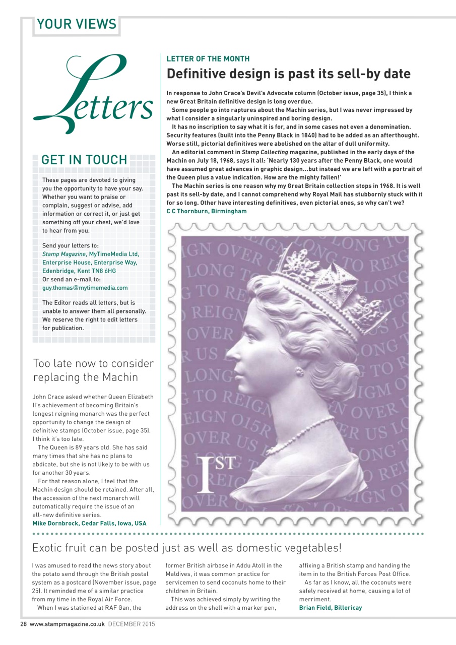 Stamp Magazine Preview Pages