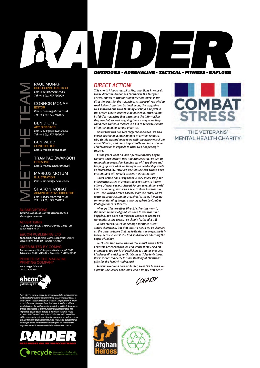 Raider Preview Pages