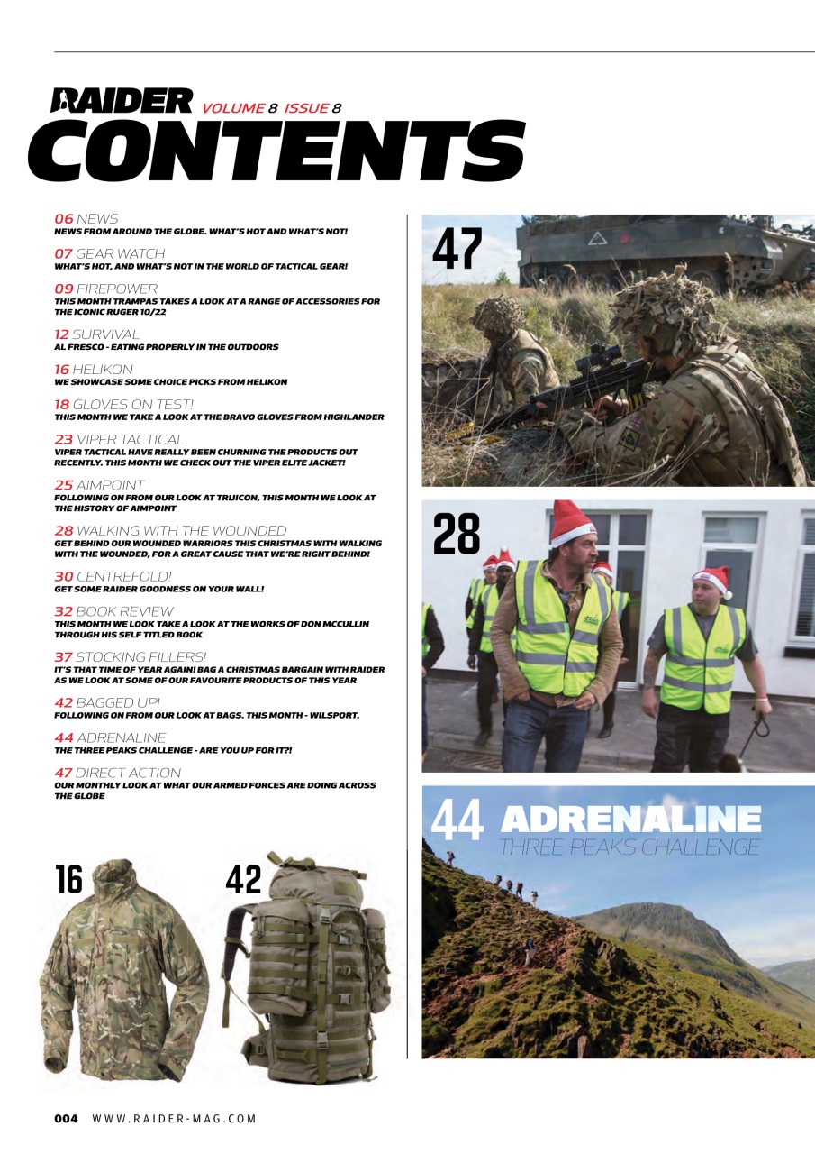 Raider Preview Pages