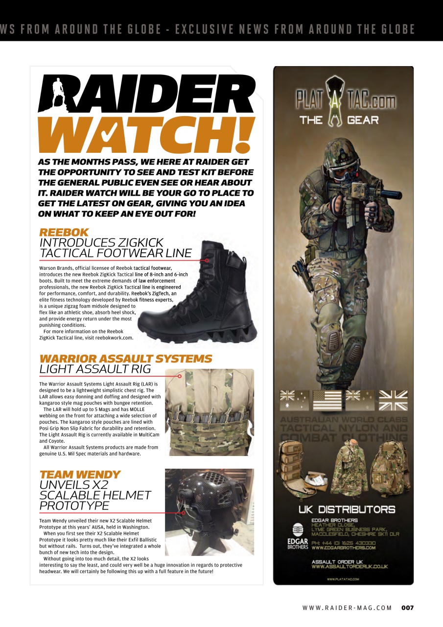 Raider Preview Pages