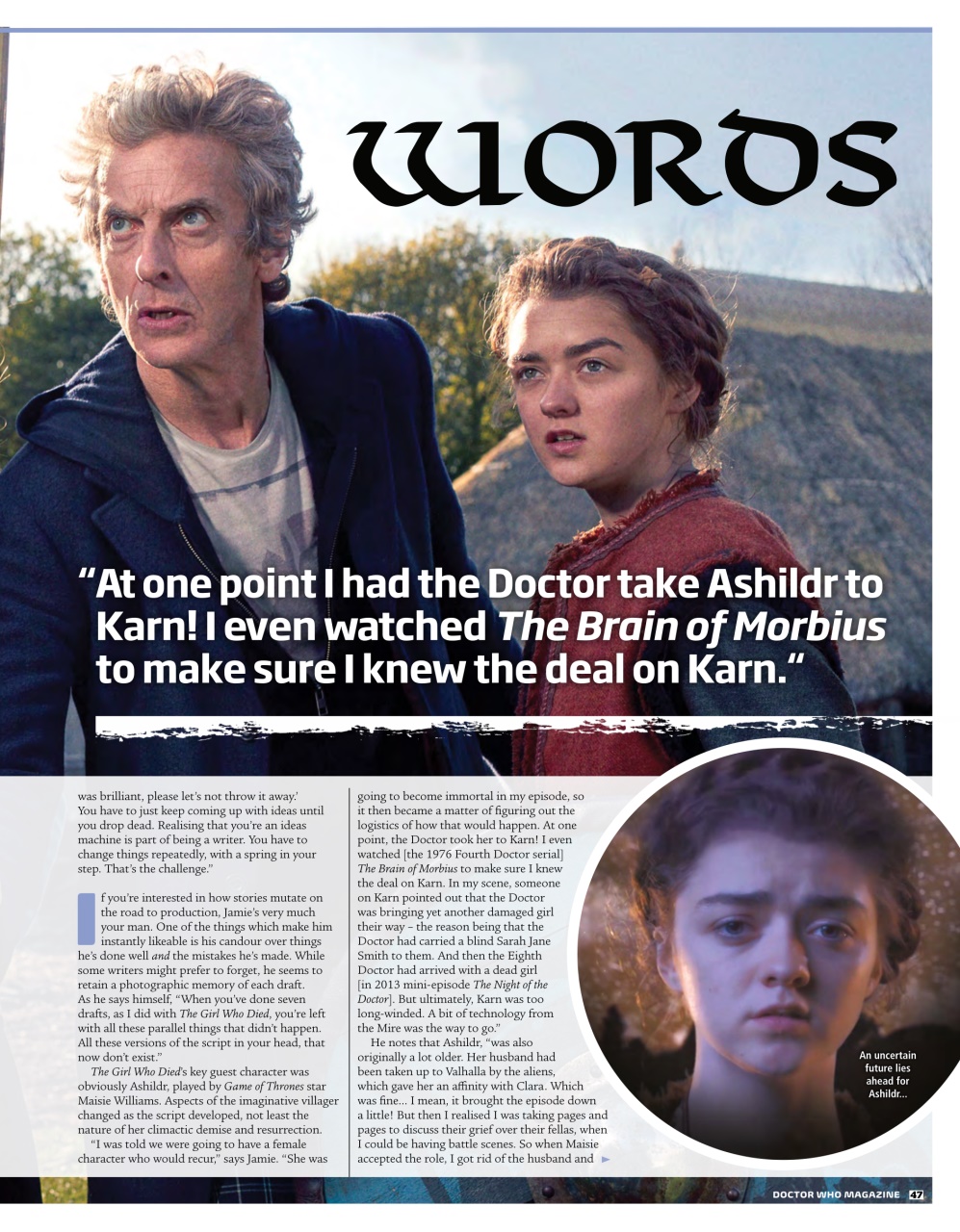 Doctor Who Magazine Preview Pages