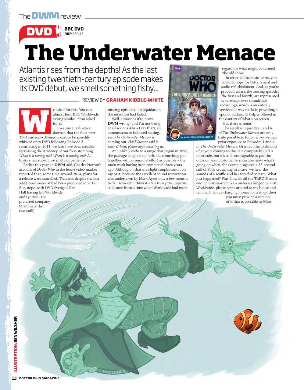 Doctor Who Magazine Preview Pages