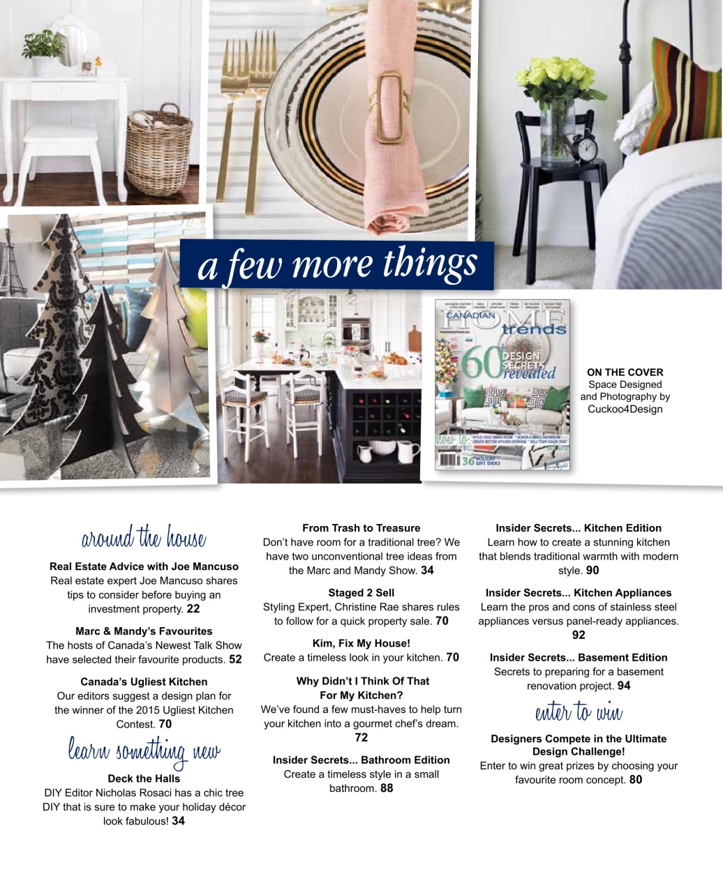 Canadian Home Trends Preview Pages