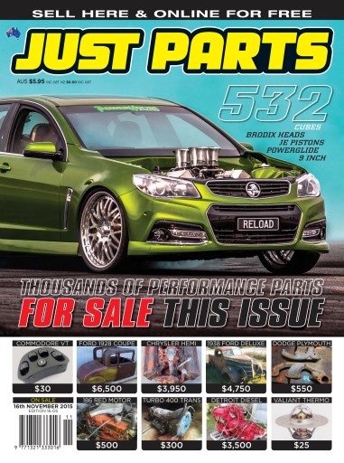 JUST PARTS issue 