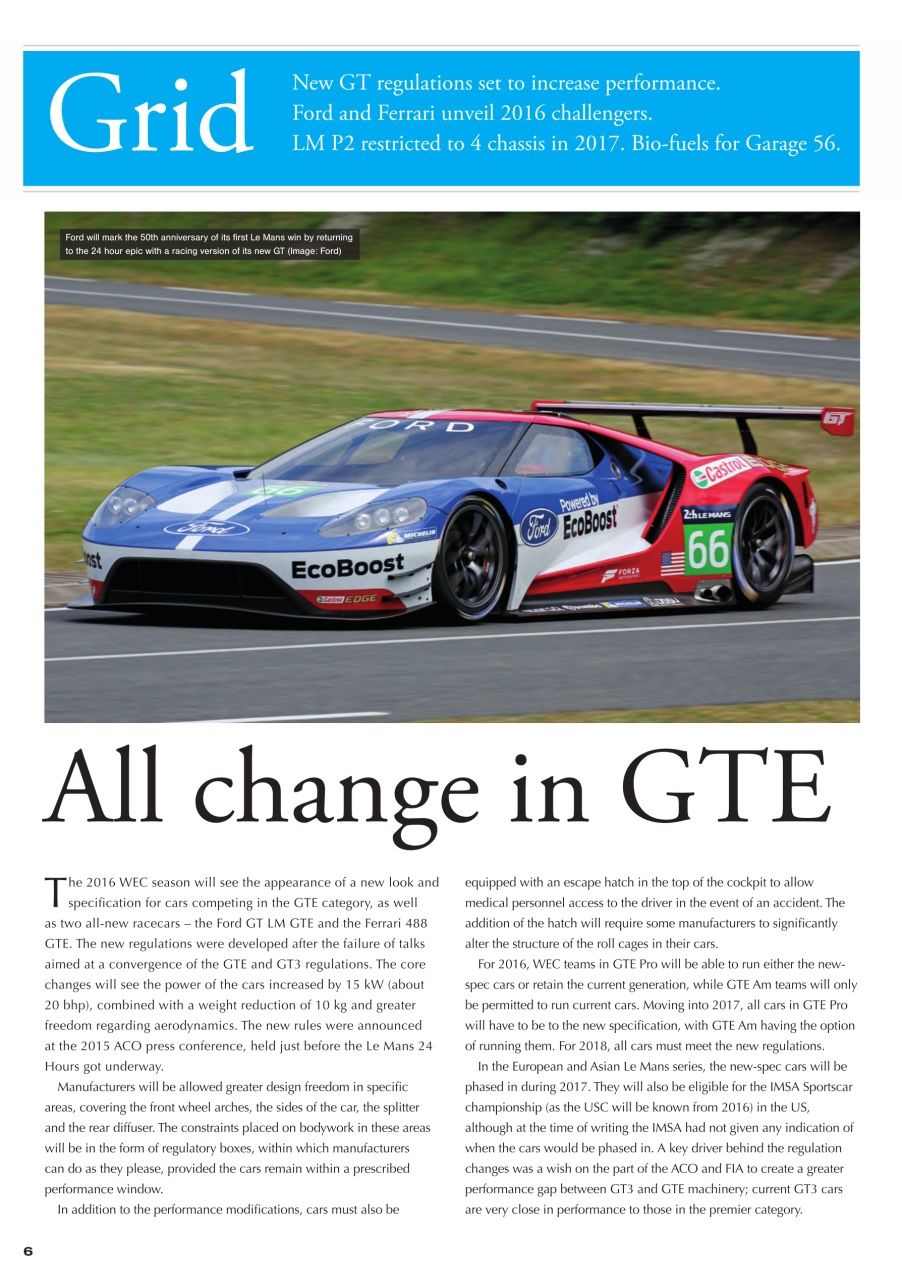 24 HOUR Race Technology Preview Pages