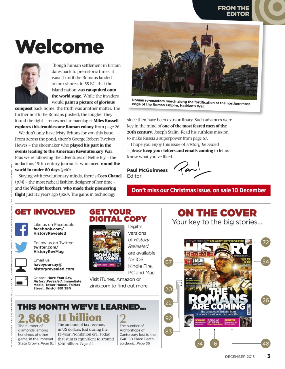 BBC History Revealed Magazine Preview Pages