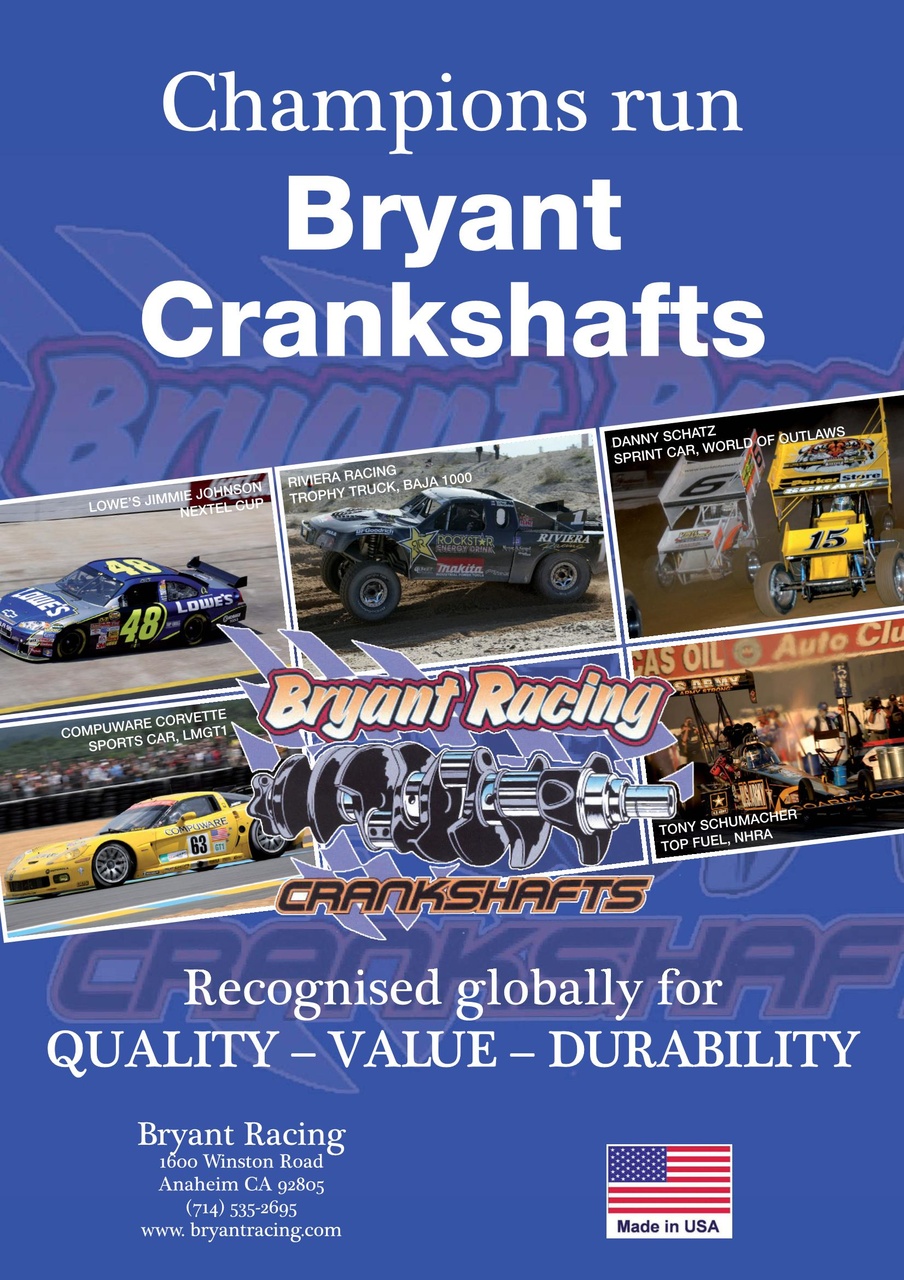 Race Engine Technology Preview Pages