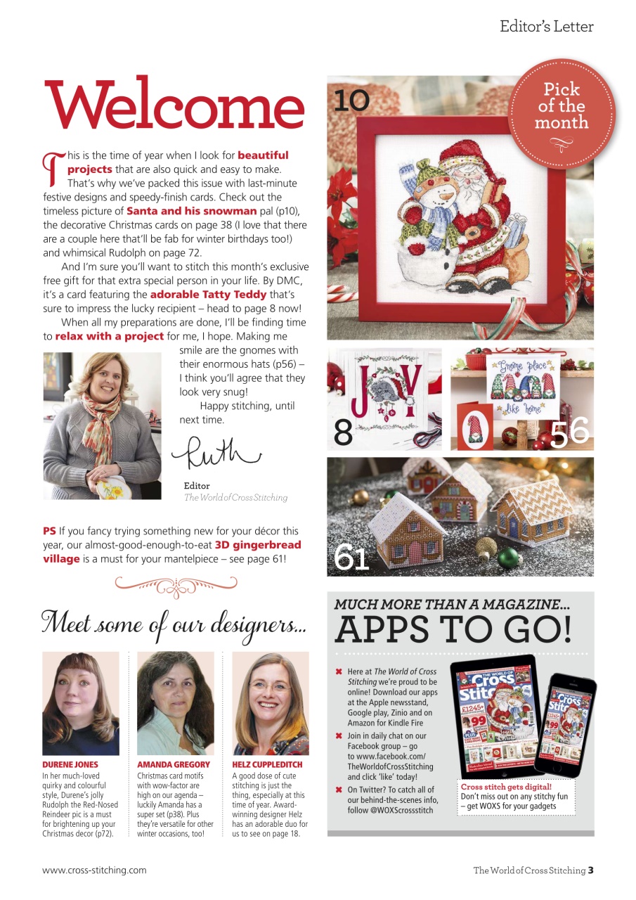 The World of Cross Stitching Preview Pages