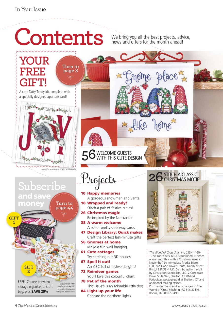 The World of Cross Stitching Preview Pages