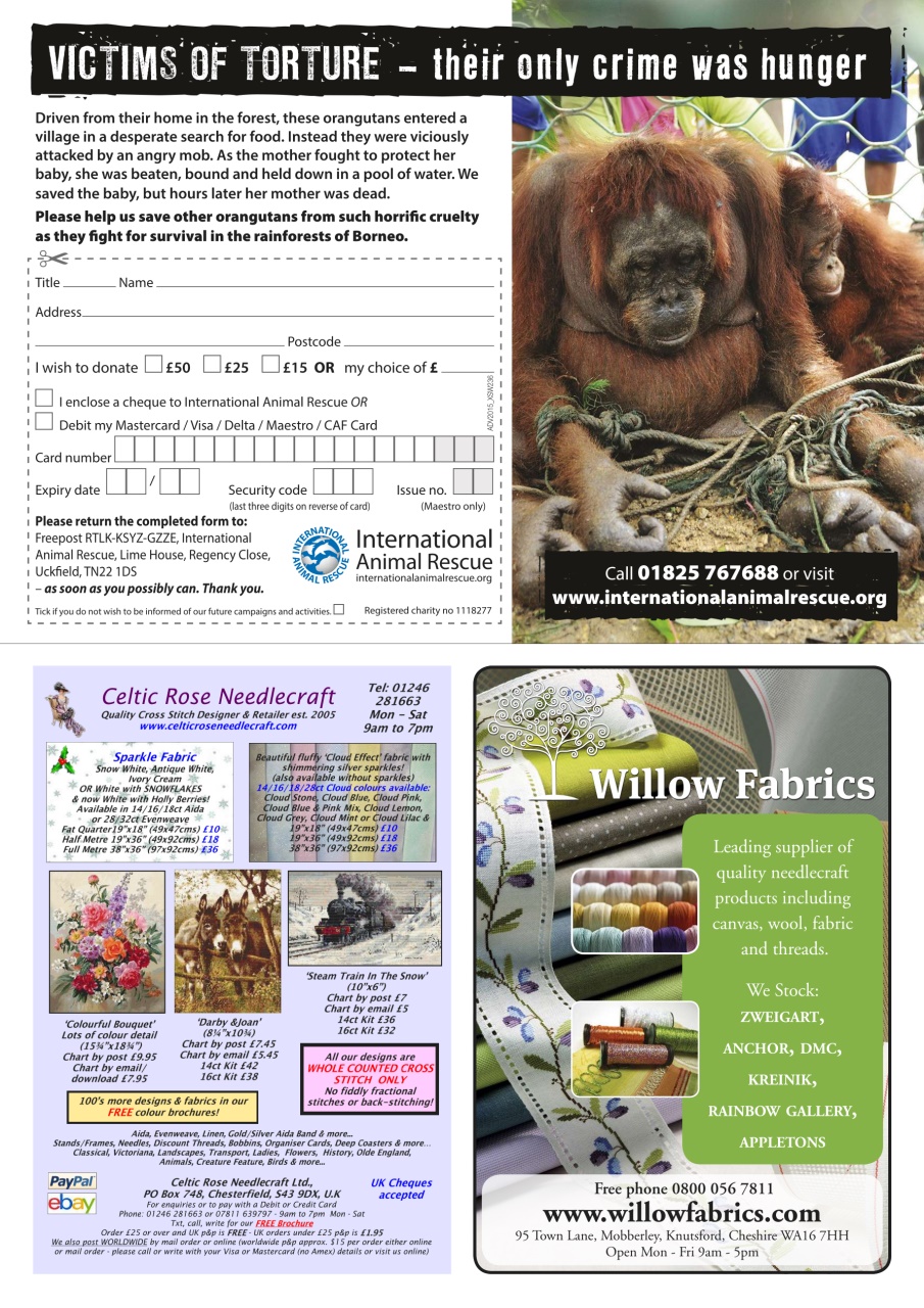 The World of Cross Stitching Preview Pages