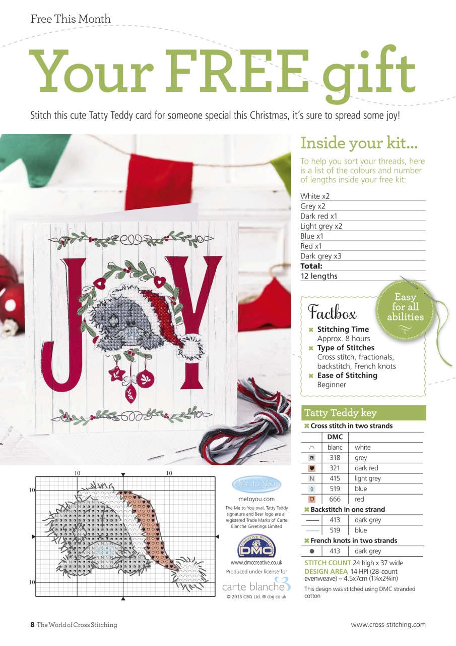 The World of Cross Stitching Preview Pages