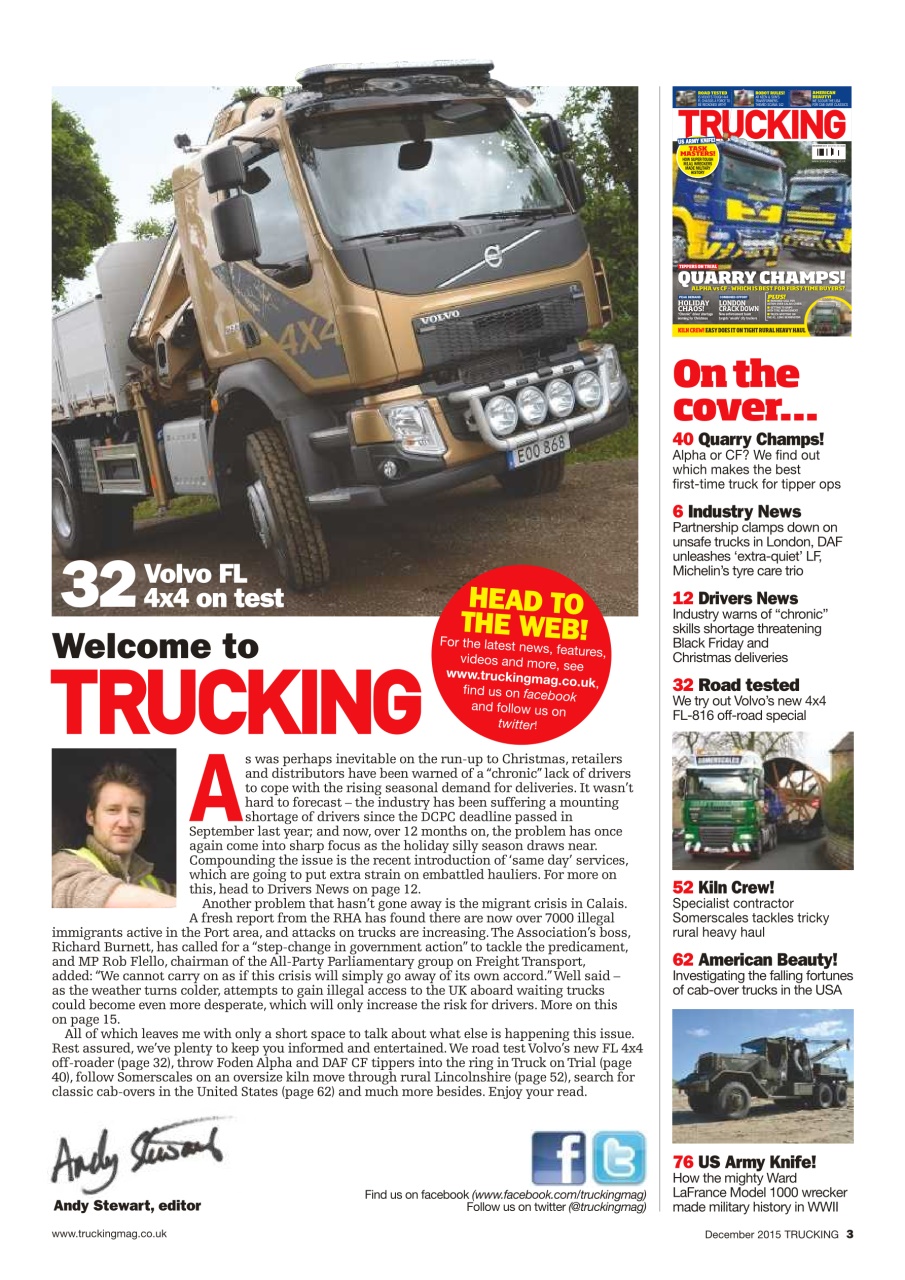 Trucking Magazine Preview Pages