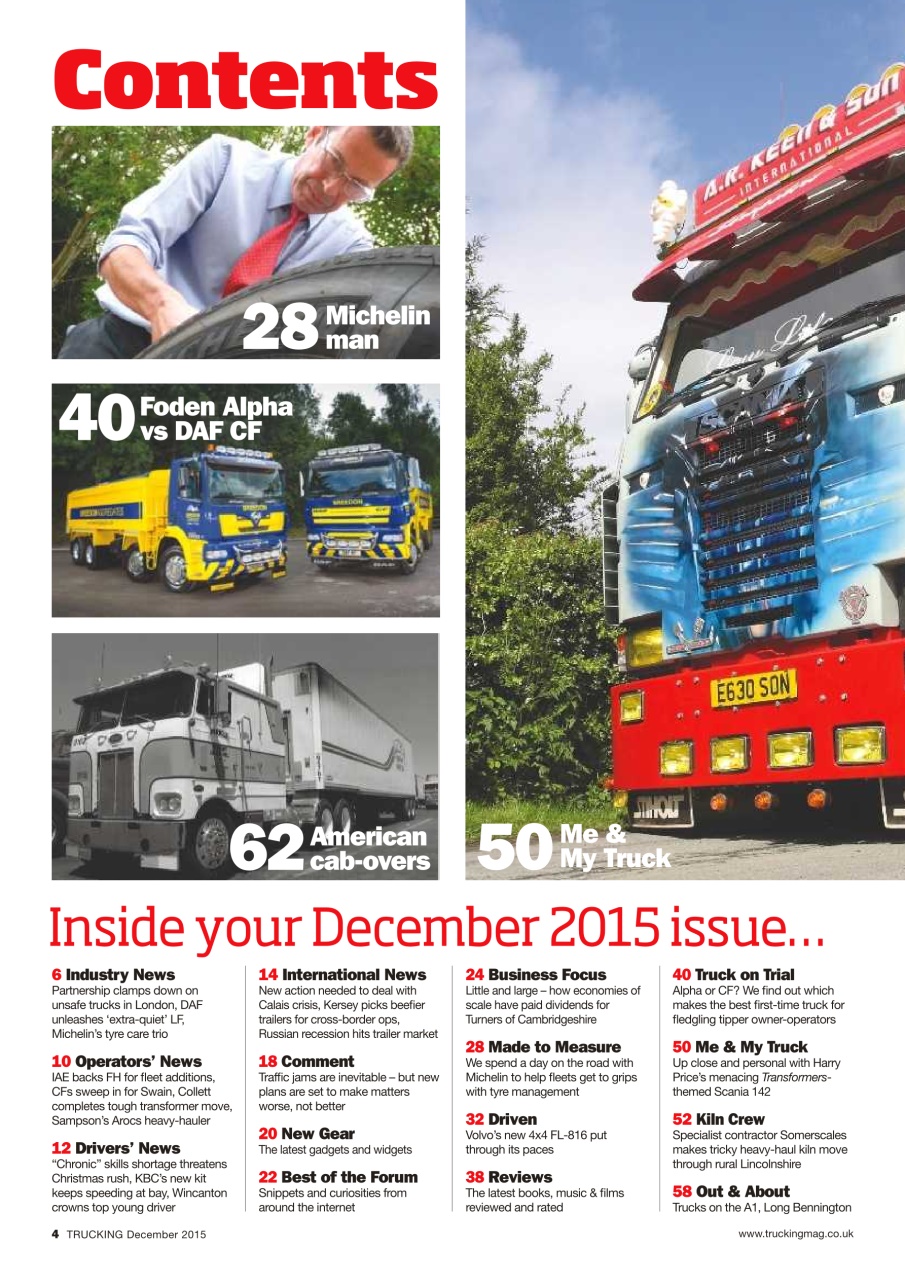 Trucking Magazine Preview Pages