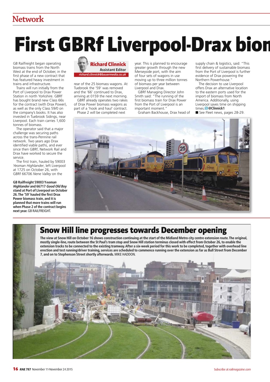 Rail Preview Pages