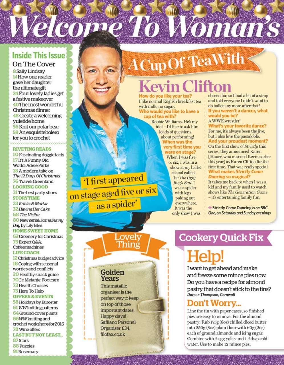 Woman's Weekly Preview Pages