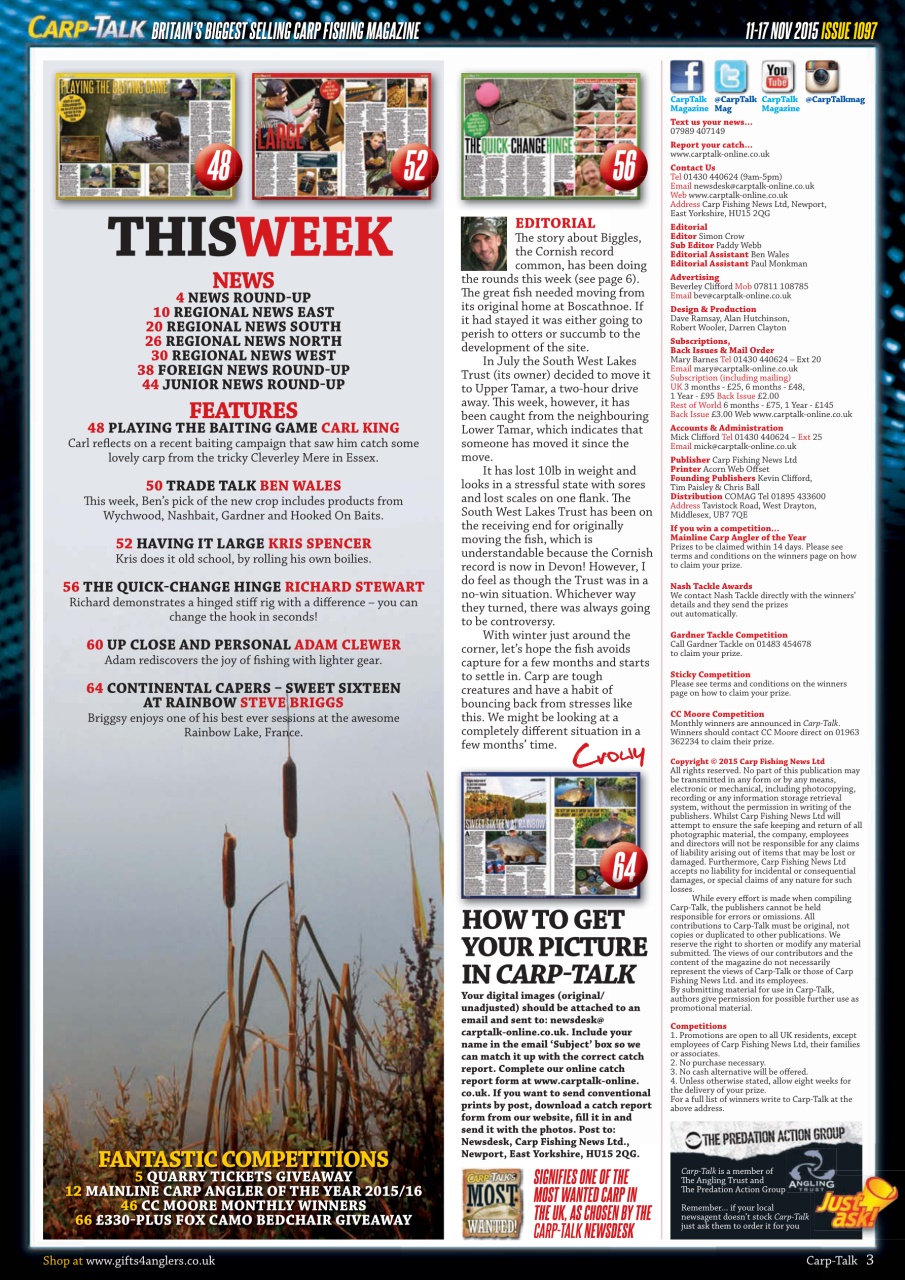 Carp-Talk Preview Pages