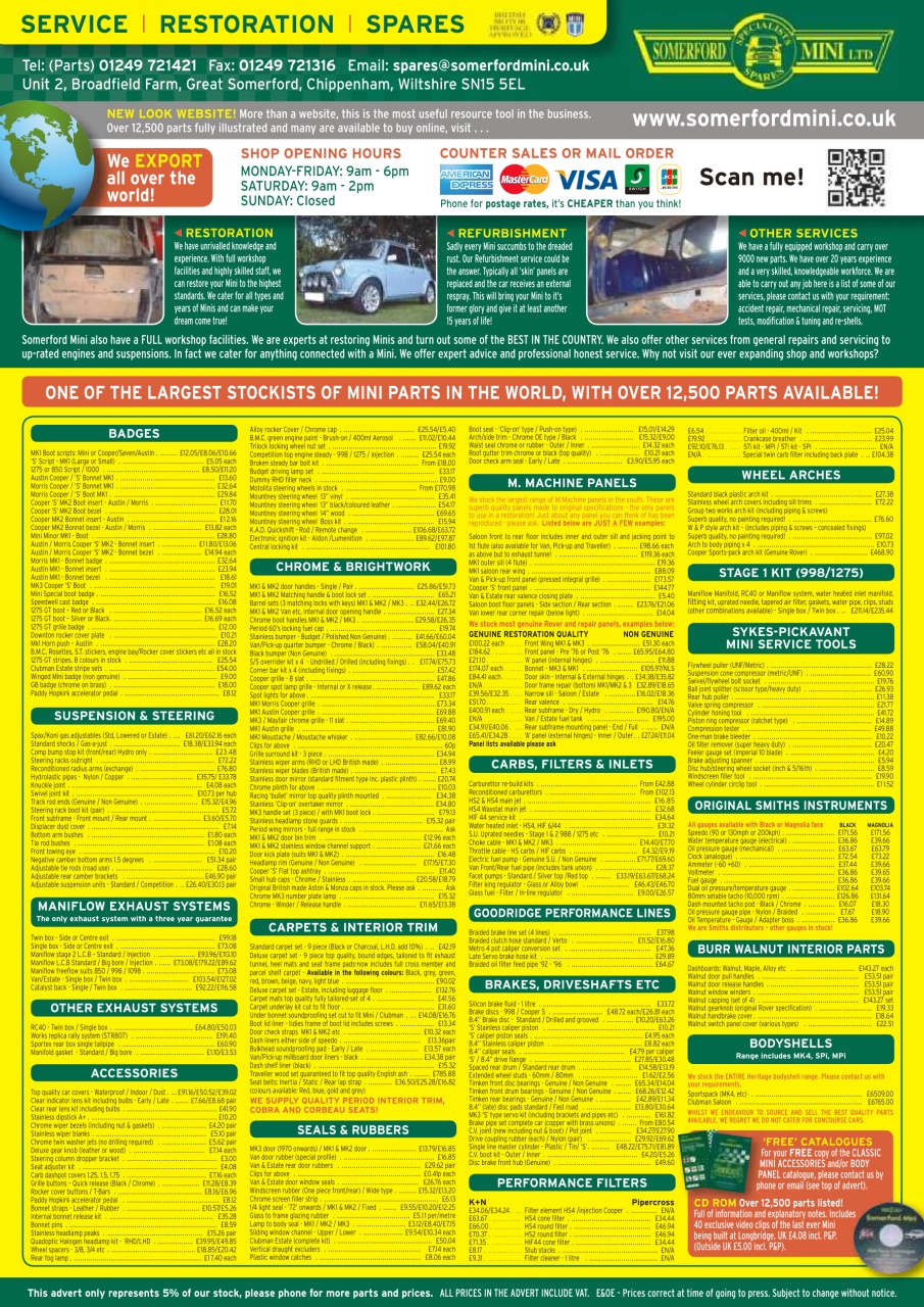 Mini Magazine Preview Pages