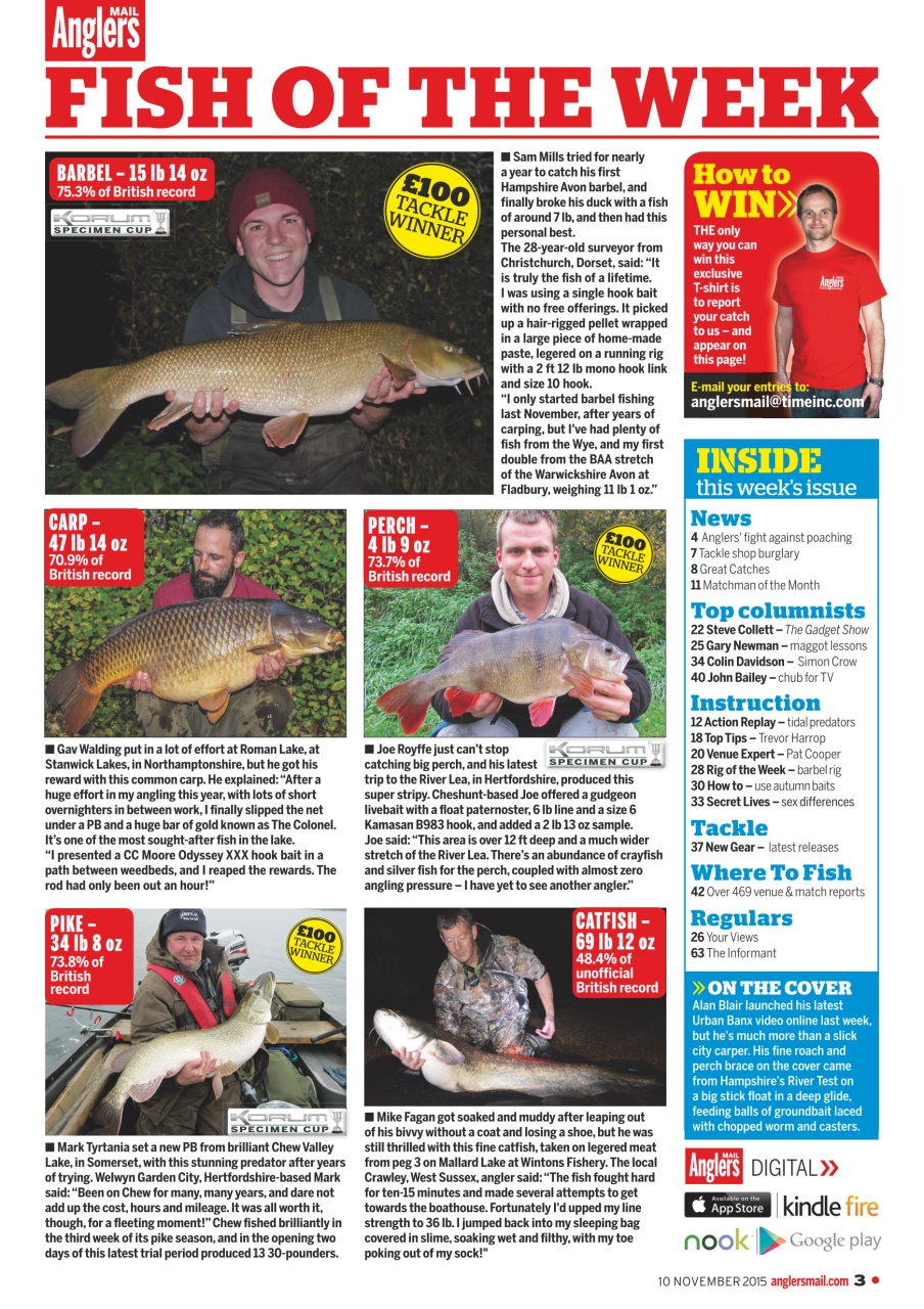 Anglers Mail Preview Pages