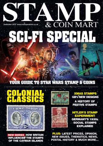 Stamp Collector issue Star Wars stamps special issue - December 2015