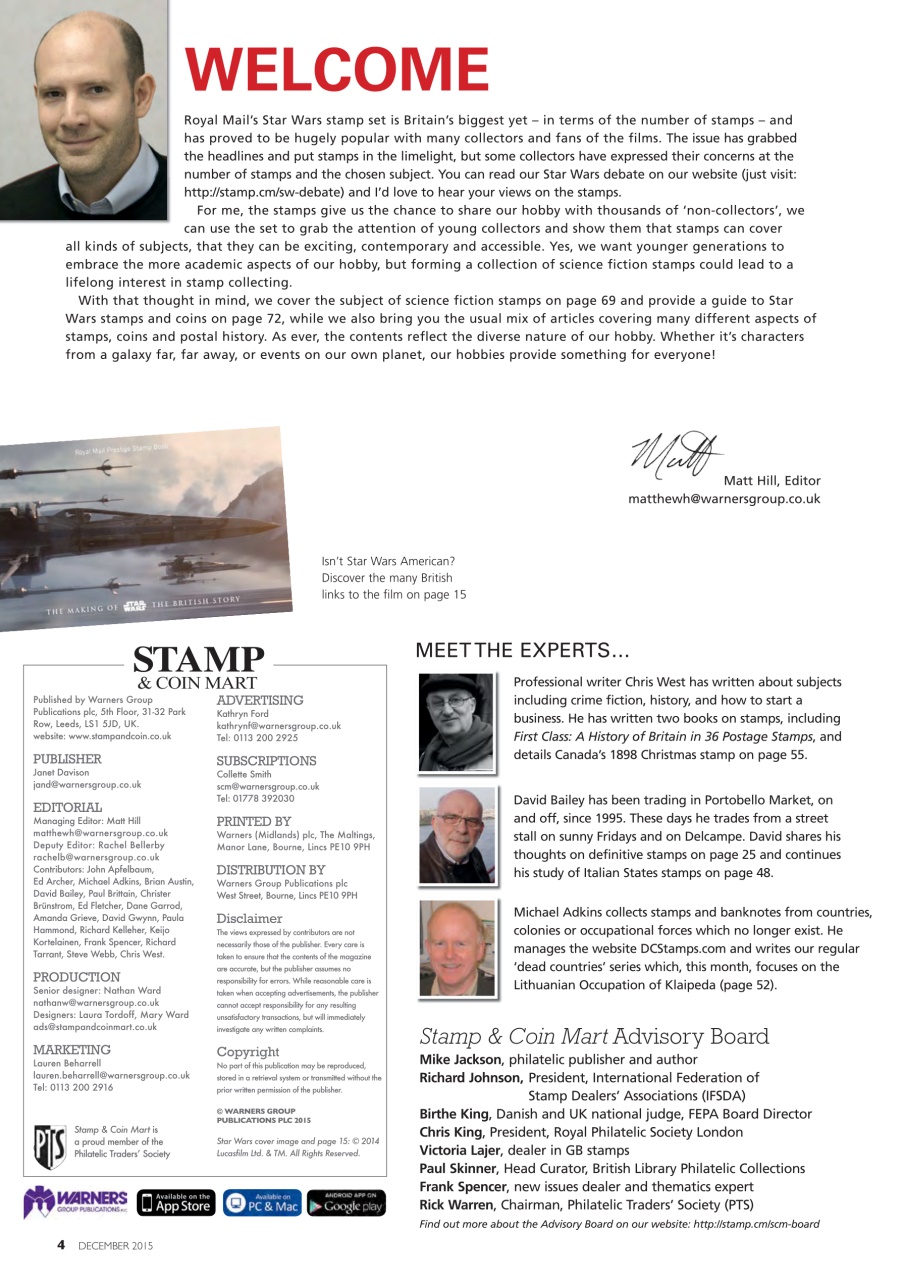 Stamp Collector Preview Pages