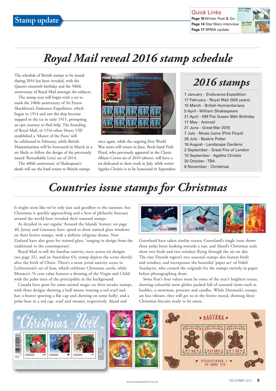 Stamp Collector Preview Pages