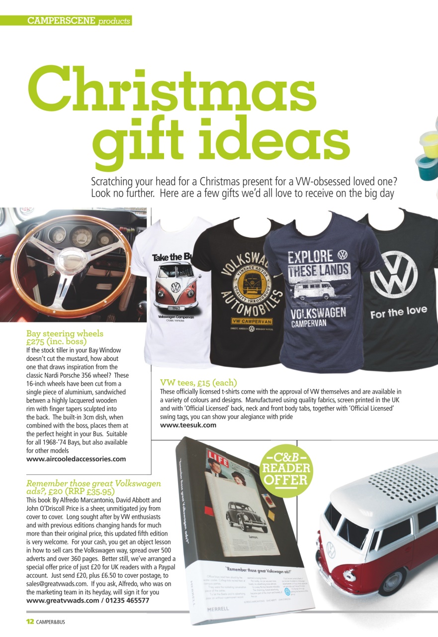 VW Camper Preview Pages