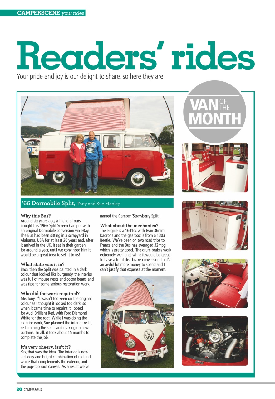 VW Camper Preview Pages