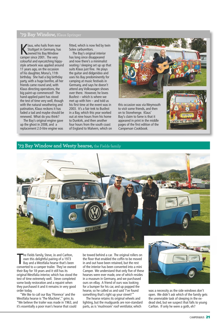 VW Camper Preview Pages