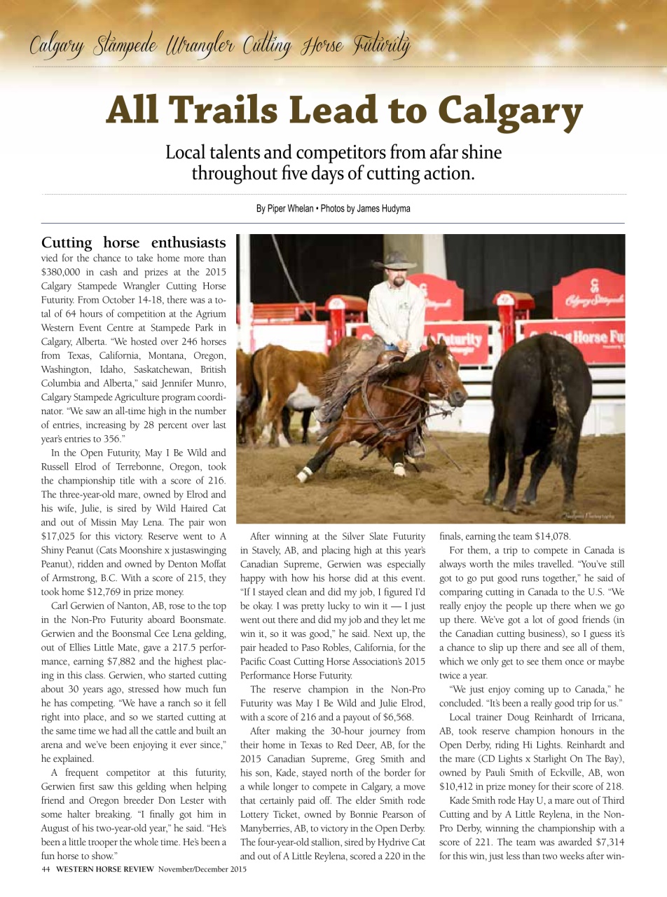 Western Horse Review Preview Pages