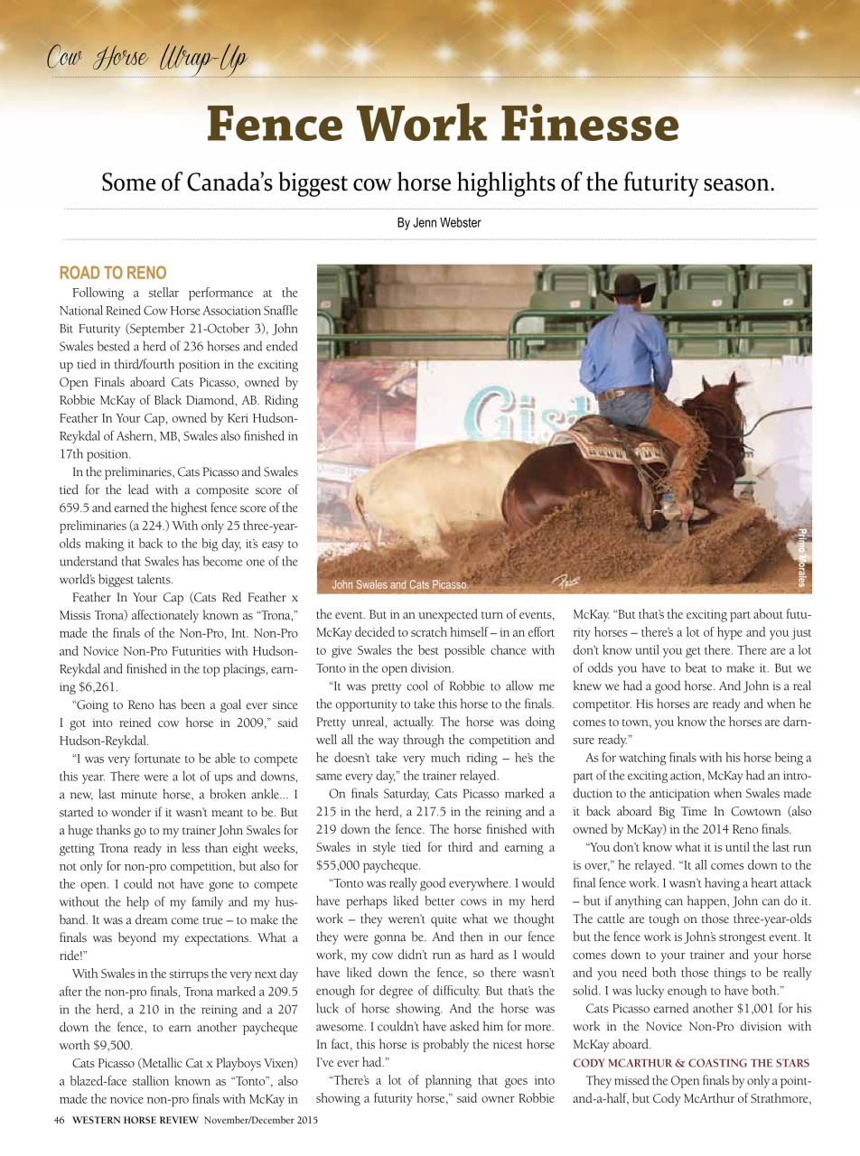 Western Horse Review Preview Pages