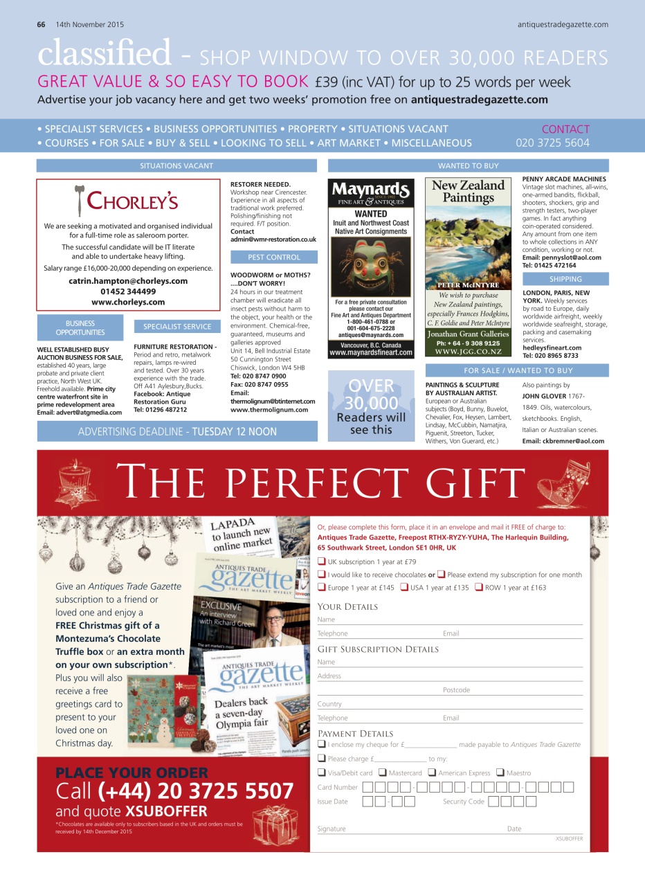 Antiques Trade Gazette Preview Pages