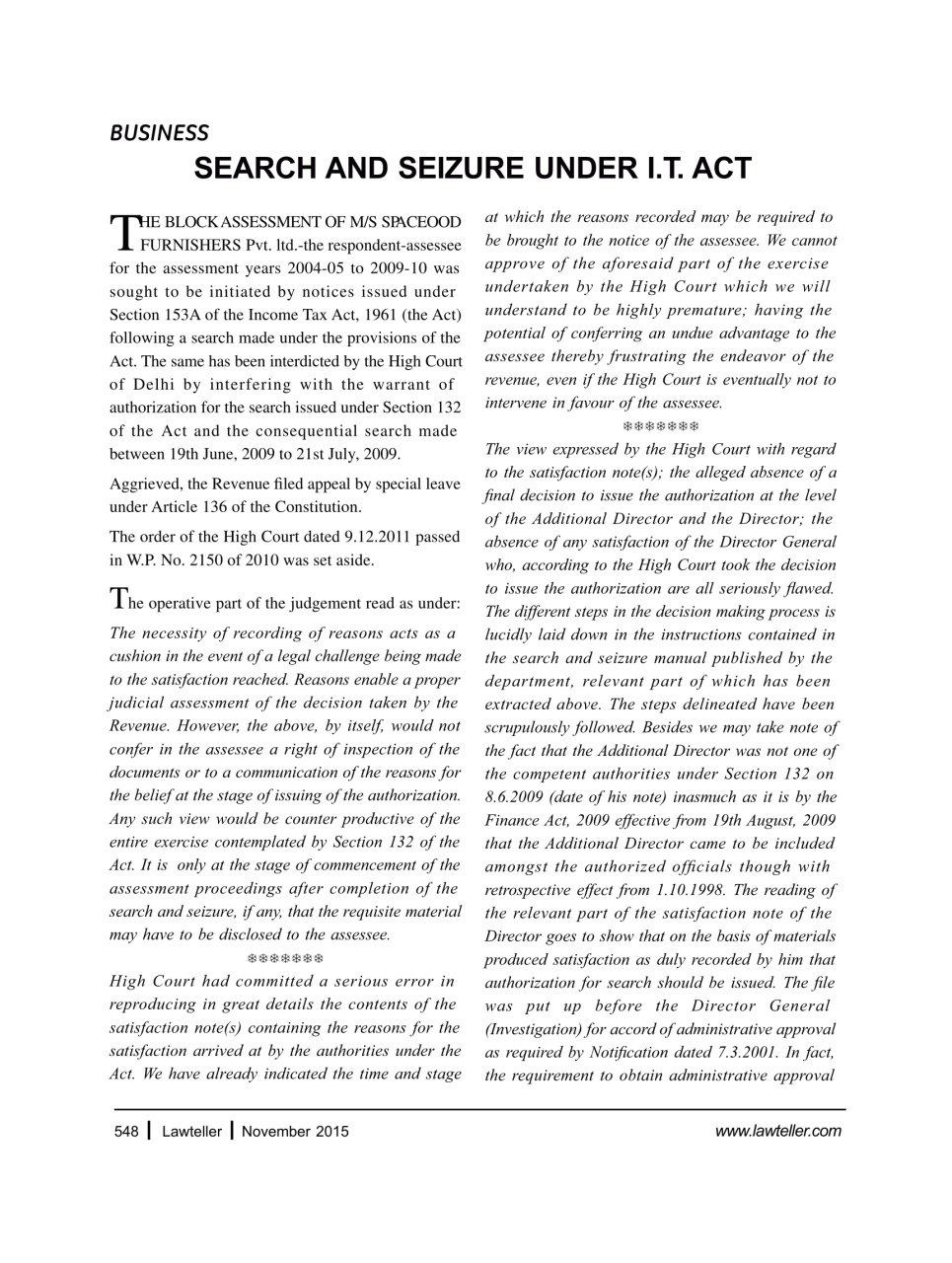 Lawteller – A Legal Awareness Magazine Preview Pages