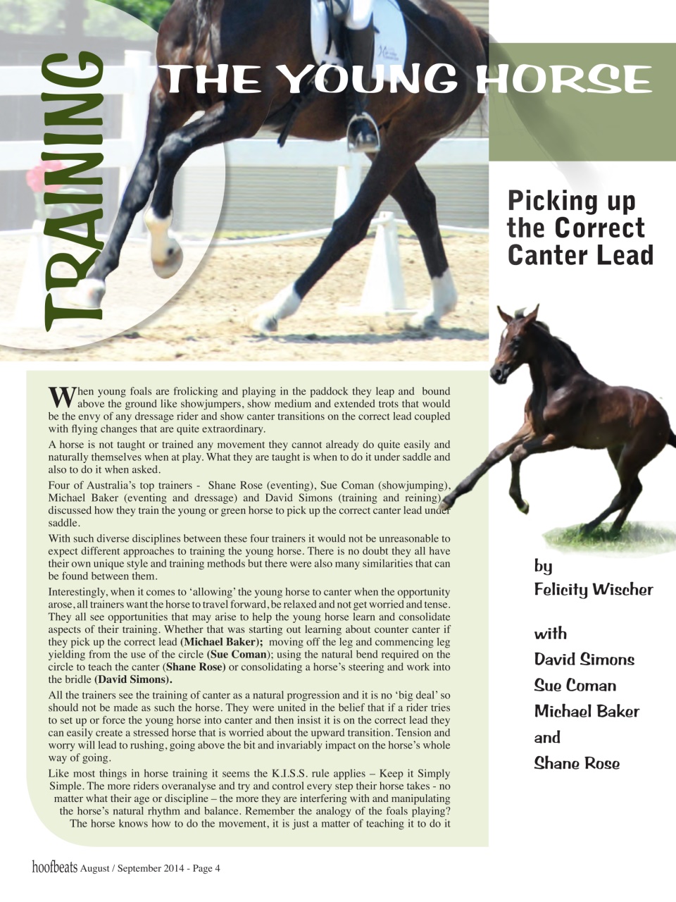 Hoofbeats Preview Pages