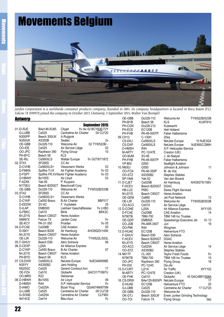 Scramble Magazine Preview Pages