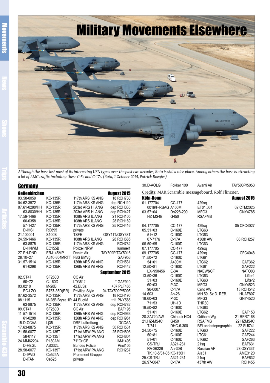 Scramble Magazine Preview Pages