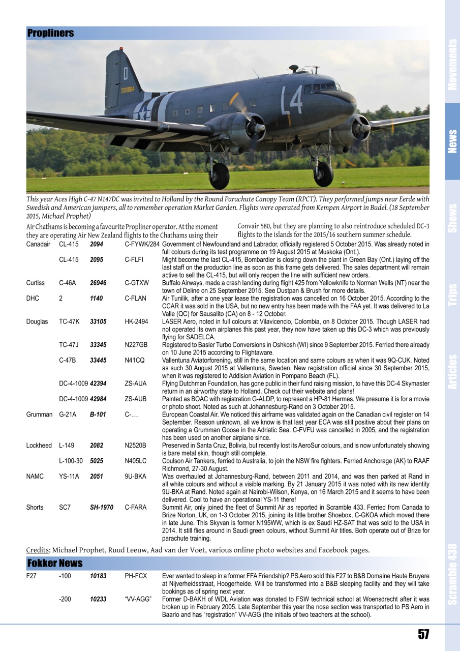 Scramble Magazine Preview Pages