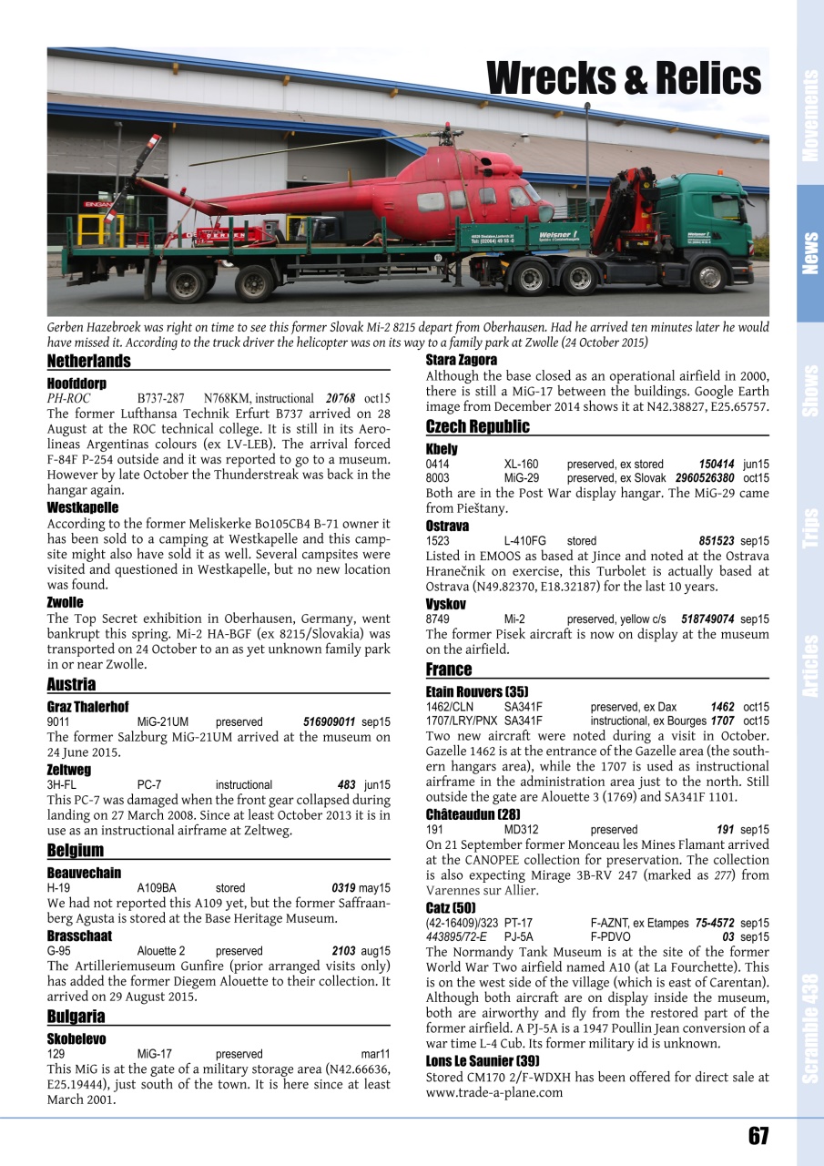 Scramble Magazine Preview Pages