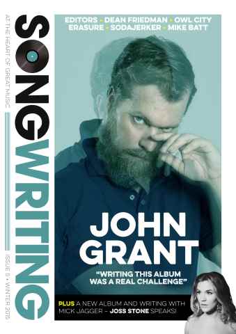 Songwriting Magazine issue Winter 2015