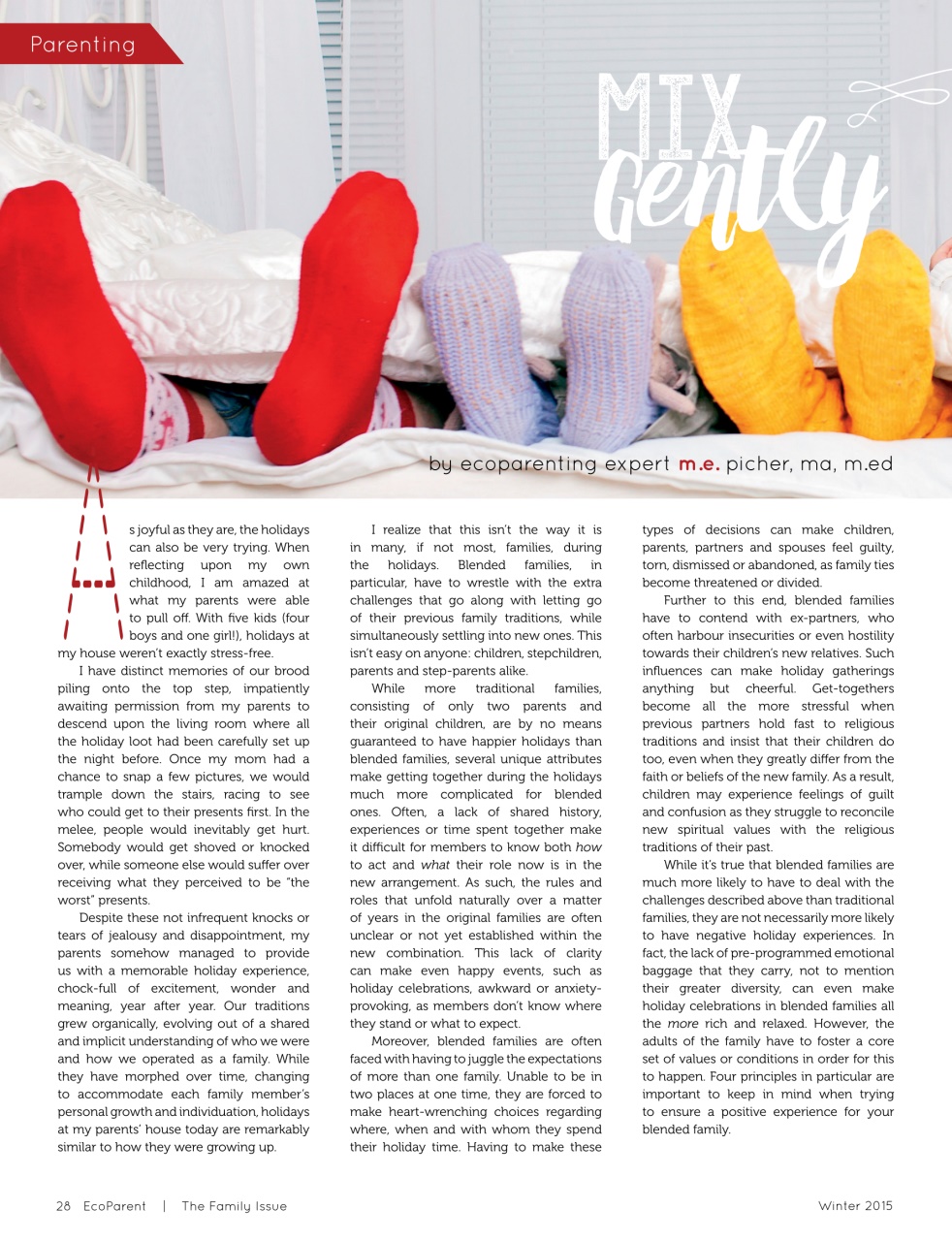 Ecoparent Magazine Preview Pages